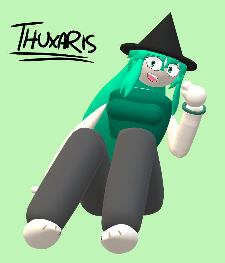 Thuxaris’ 3D modeling of Sylvia.